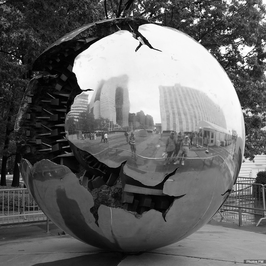 Sphere within a Sphere - Arnaldo Pomodoro