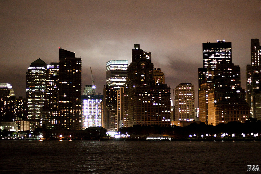 One World Trade Center rises into the Manhattan's skyline