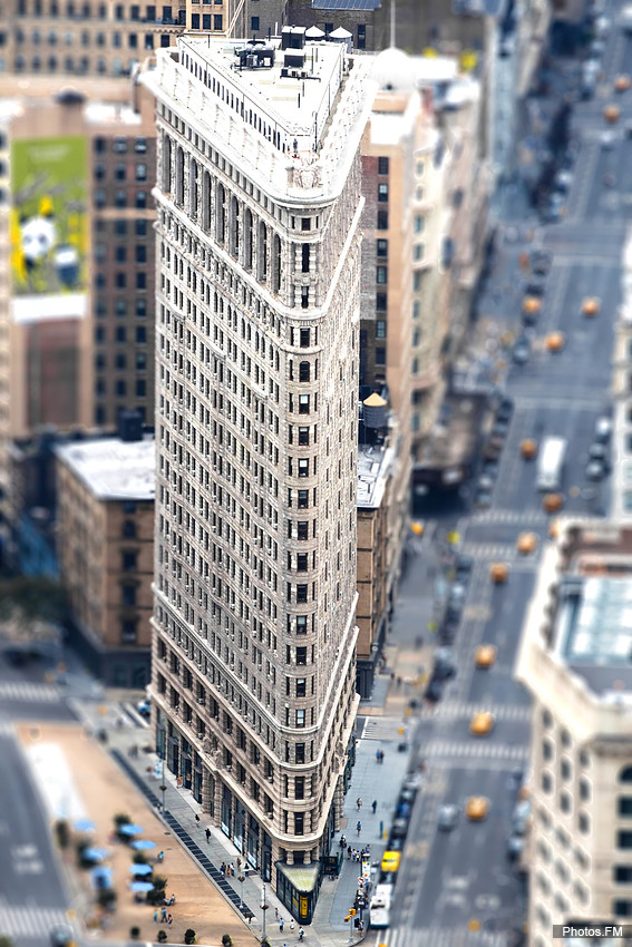 Maquette du Flatiron Building - NYC 