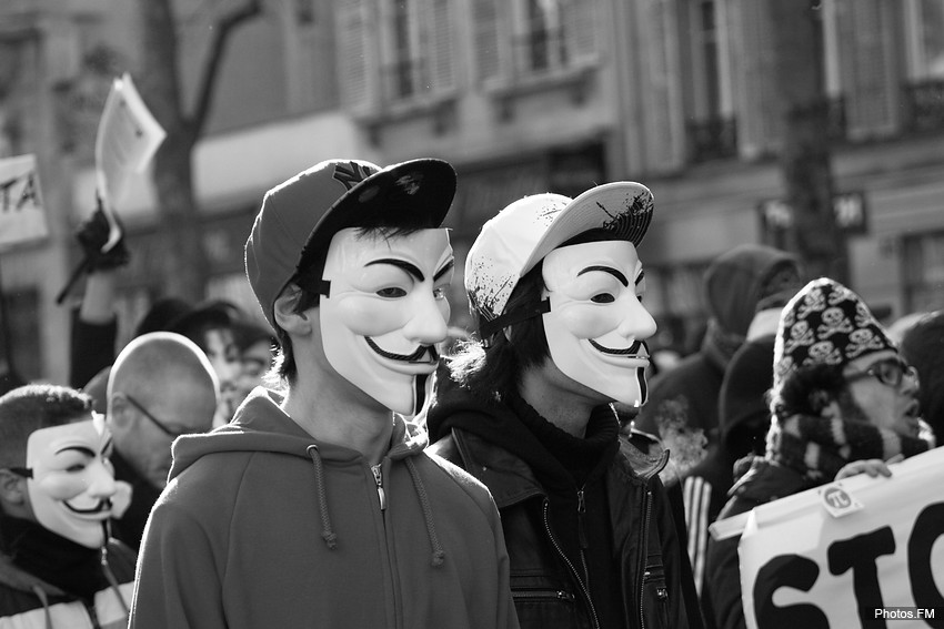 Anonymous - Manifestation anti-ACTA