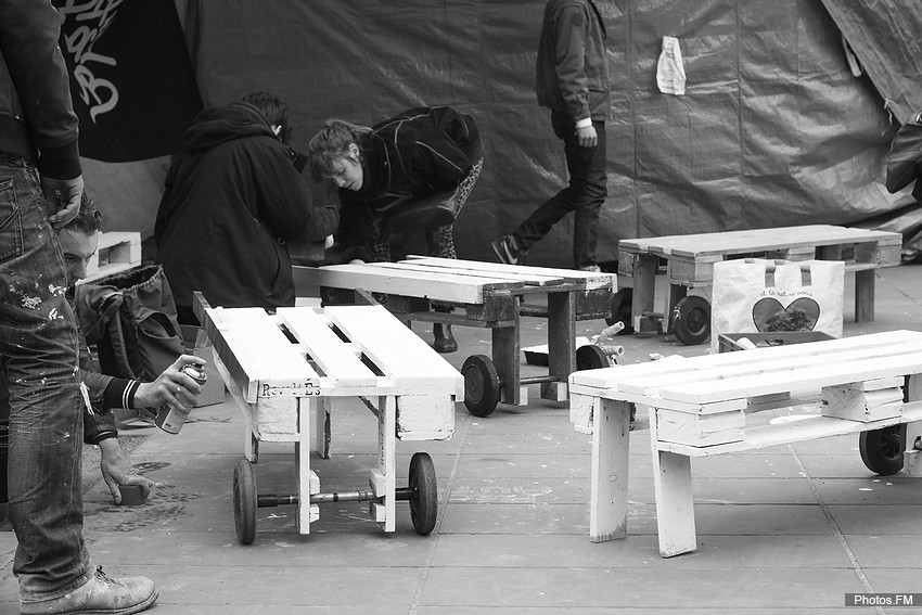 #NuitDebout : Atelier construction
