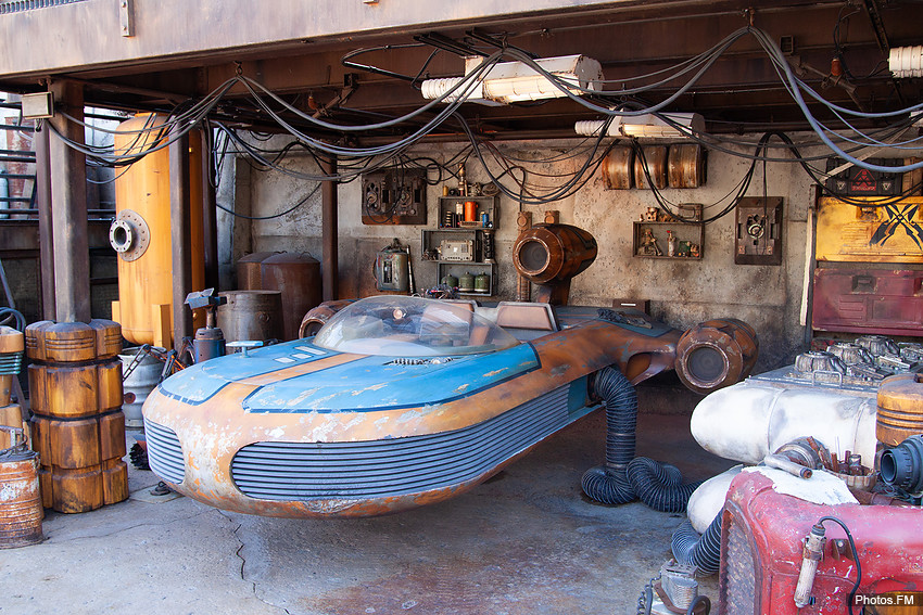 Garage des Speeders, Star Wars : Galaxy's Edge